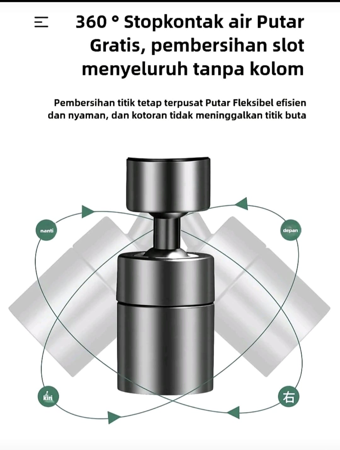 GAOFEN Putar 360 derajat segala arah