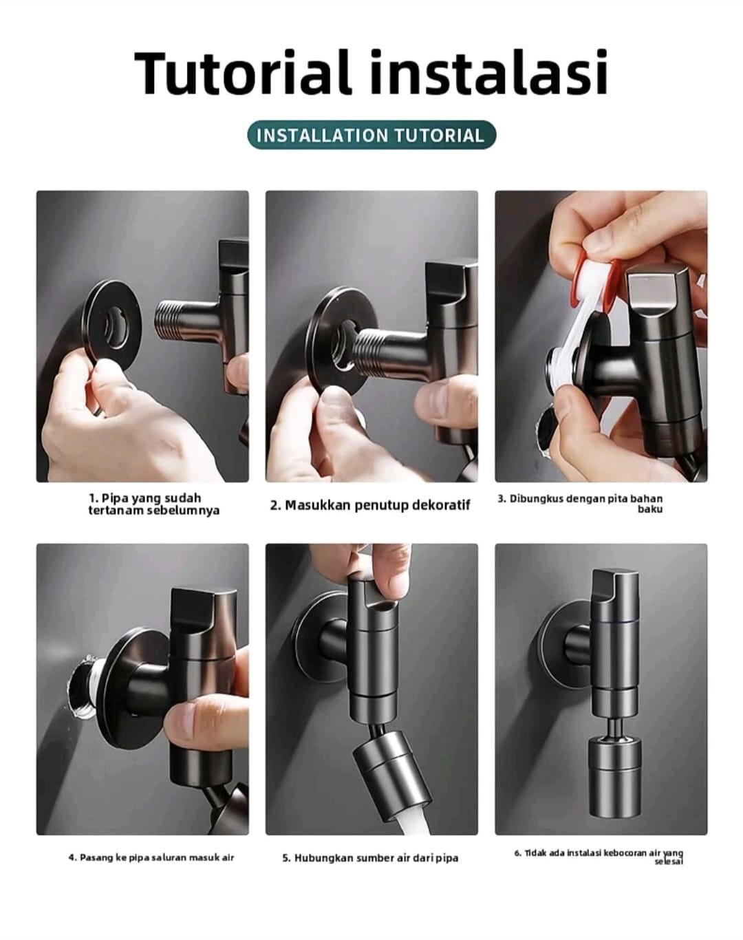 Tutorial instalasi GAOFEN 6 langkah